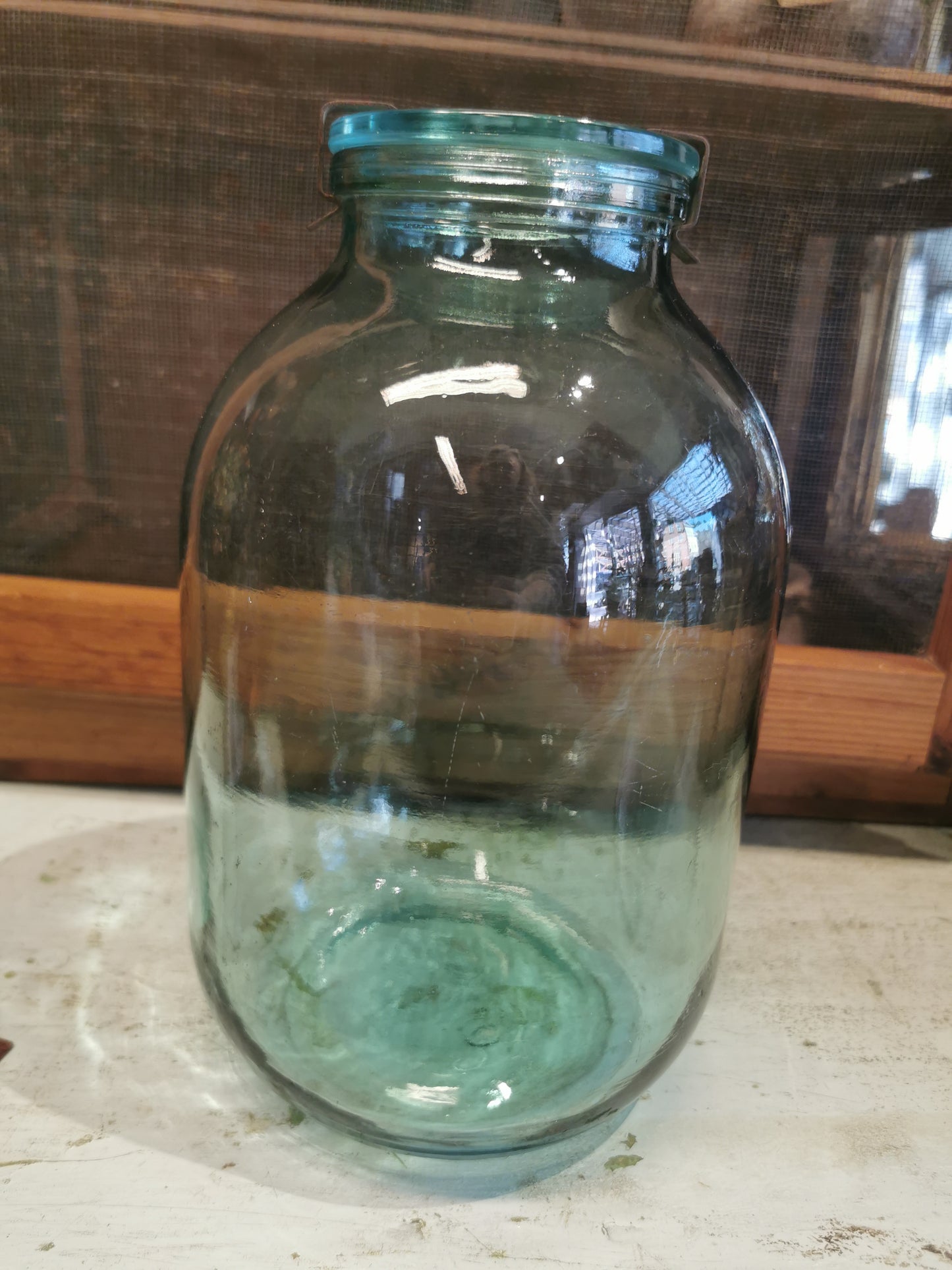Vintage fermiterings glass