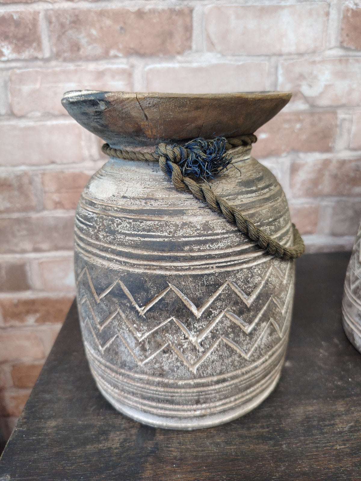 Trekrukke, håndlaget i Nepal #2#