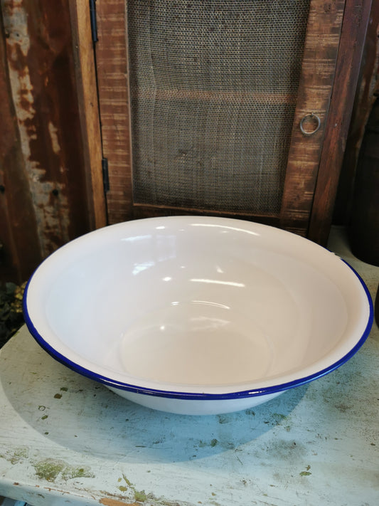 Vintage Emaljefat. D 38cm. #1
