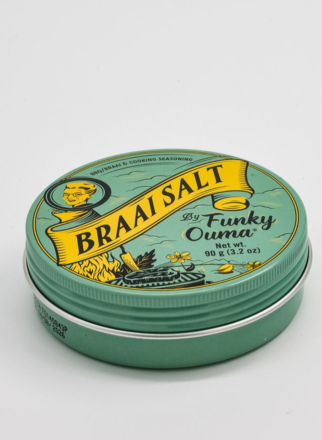 Funky Ouma Braai salt, Glutenfri