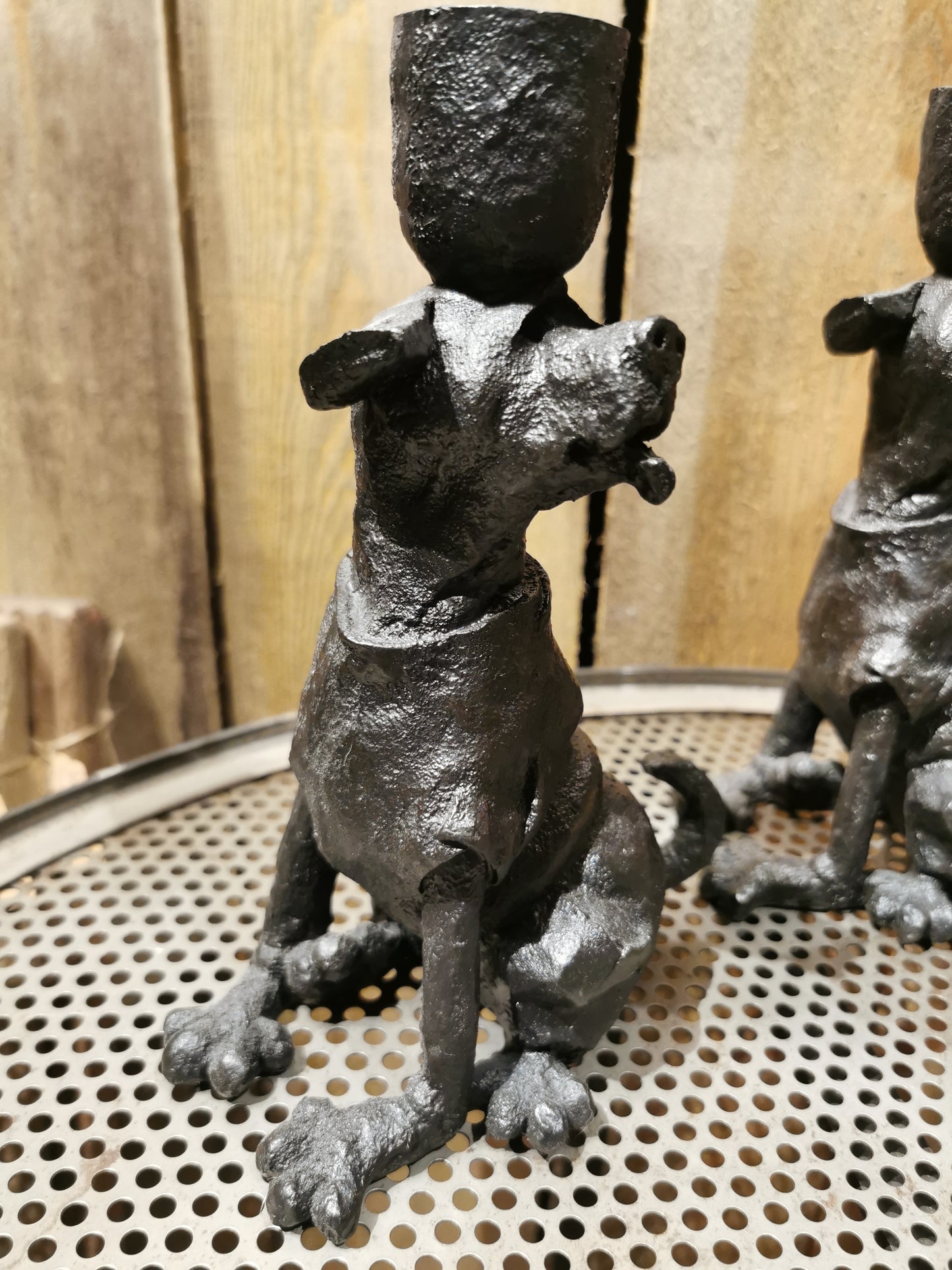 Lysestake hund.