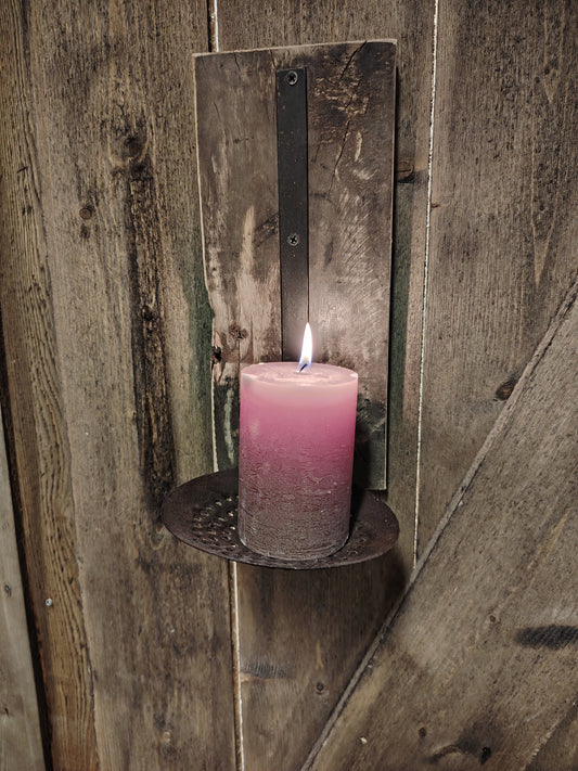 Rustikk Vegglysestake