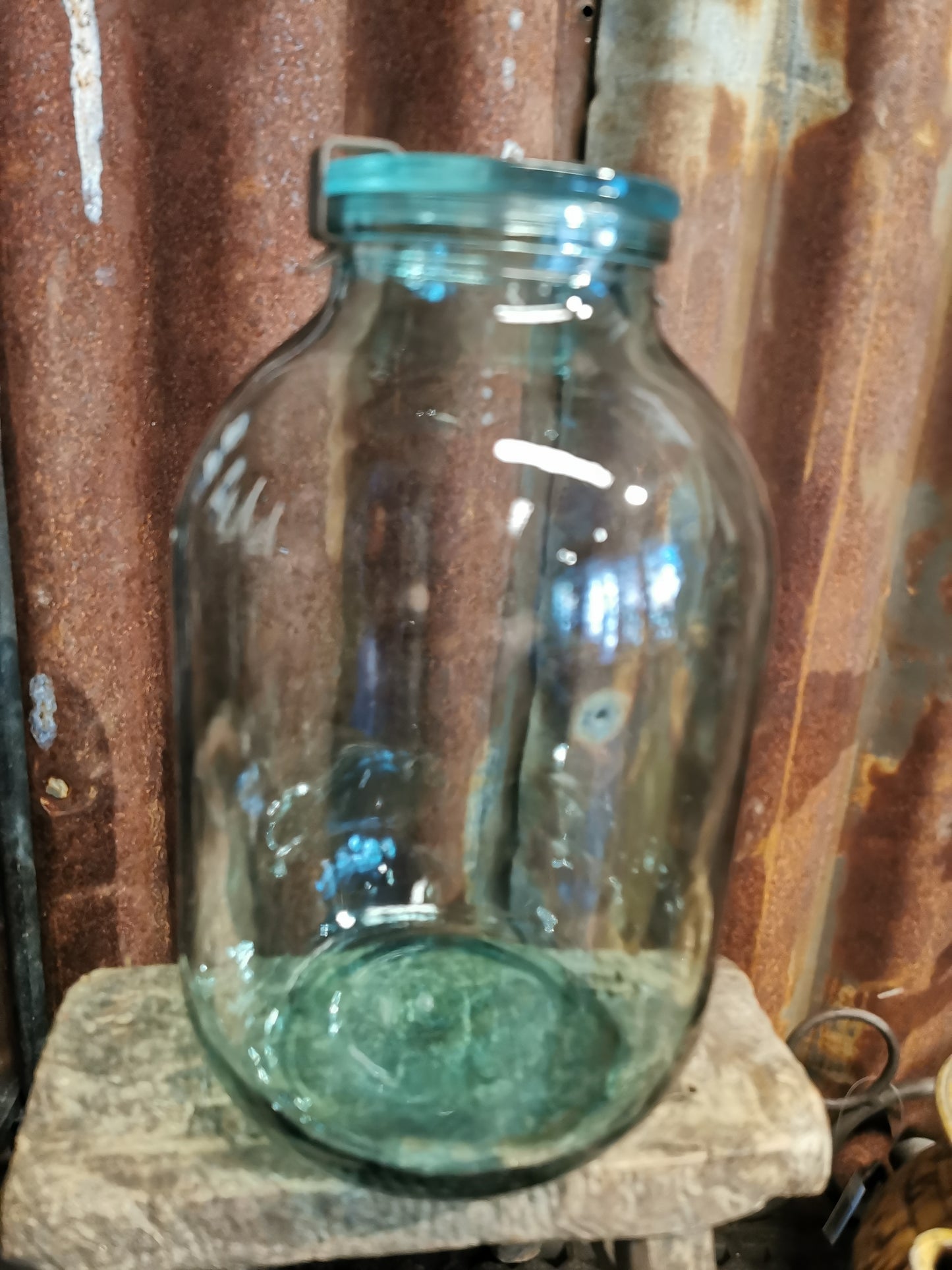 Vintage fermiterings glass