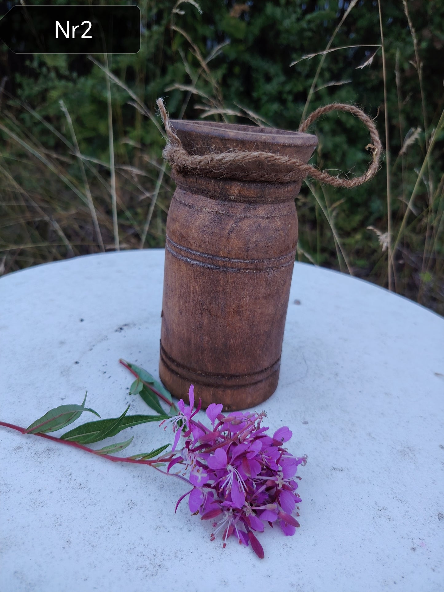 Håndlaget liten trekrukke, Indisk. #2#